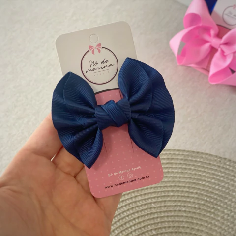 Laço Laura (M) Azul Marinho