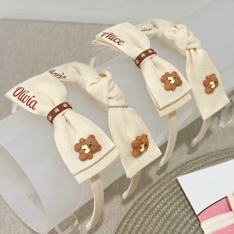 Tiaras Personalizadas com urso