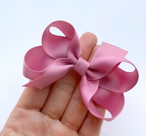 Laço Luisa (M) rosa chá