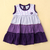 Vestido Franjas Violeta