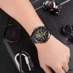 Reloj Casio EFR-539BK-1AV Cronógrafo - comprar online