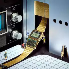 Reloj Casio DBC-611G-1 Vintage - comprar online