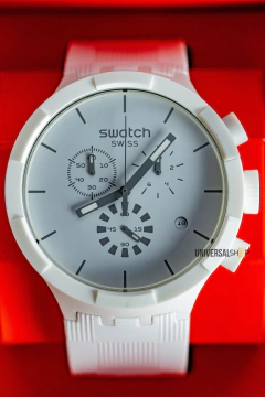 Reloj Swatch SB02W400 - CHEQUERED WHITE en internet