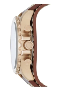 Reloj Fossil JR1505 Cronografo Cuero Legitimo - comprar online