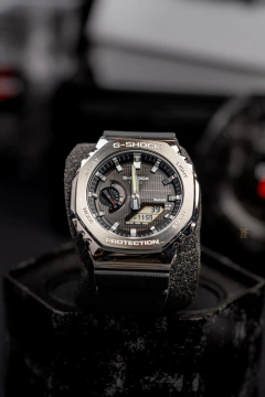 Reloj G-SHOCK G-STEEL GBM-2100-1A con Bluetooth, Tough Solar y Diseño Metálico Elegante - comprar online