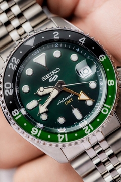 Reloj Seiko SSK035K1 5 Sports GMT - tienda online