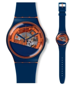 Reloj Swatch Myrtil-Tech SUOO102 - Diseño Esqueleto