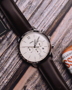 Imagen de Reloj Fossil FS5380 Cronógrafo Cuero Legitimo