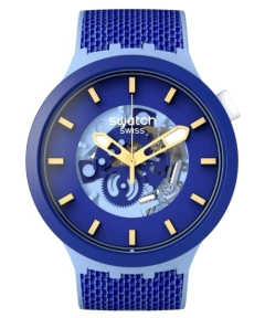Reloj Swatch SB05N105 The January Collection: Bouncing Blue