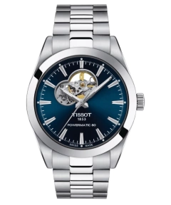 Reloj Tissot Gentleman Powermatic 80 Corazón Abierto T127.407.11.041.01
