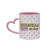 Caneca de cerâmica com alça de coração 325ml - Dia dos Avós - loja online