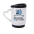 Caneca de cerâmica com alça de coração com tampa de silicone 365ml - Dia dos Avós - NZ Design