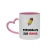 Caneca de cerâmica com alça de coração - Personalize aqui! 325ml - loja online