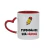 Caneca de cerâmica com alça de coração - Personalize aqui! 325ml - NZ Design