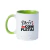 Caneca de cerâmica colorida 325ml - Dia dos Namorados - comprar online