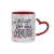 Caneca de cerâmica com alça de coração 325ml - Dia dos Avós - NZ Design