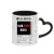 Caneca de cerâmica com alça de coração 325ml - Com foto e música - loja online