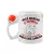 Caneca de cerâmica com enfeite - Personalizada 325ml - comprar online