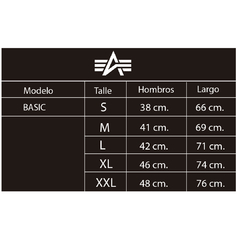 Remera Alpha A Basic - Alpha Industries Argentina