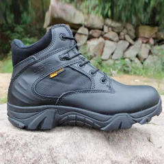 Botas Tácticas Delta Caña Baja (Negro) - tienda online