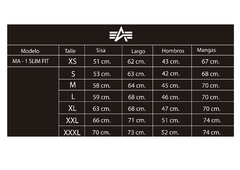 Campera MA-1 SLIM FIT en internet