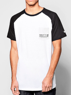 Remera Raglan Blanco