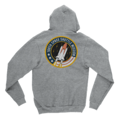 Buzo con Cierre Space Shuttle Gris - comprar online
