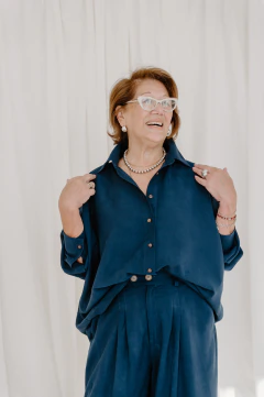 Camisa Chalten azul - tienda online