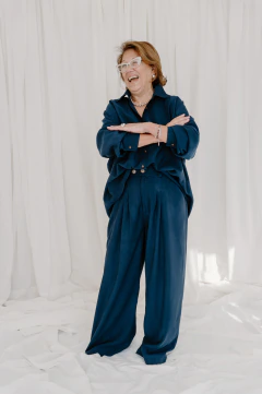 Pantalon Nogal azul