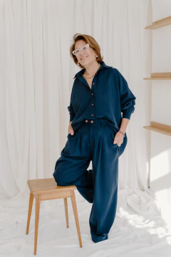 Pantalon Nogal azul - tienda online