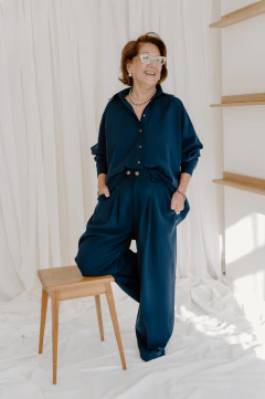 Pantalon Nogal azul - AMOR ELEFANTE