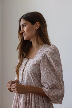 VESTIDO HIBISCUS - AMOR ELEFANTE