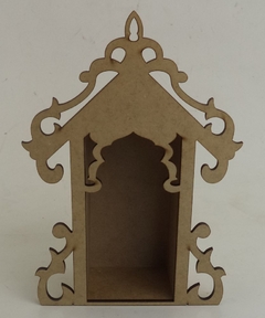Capela Arabesco para Imagens 20cm Pintado