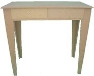 Mesa Aparador Lisa 2 Gavetas 76cm