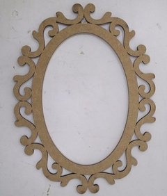 Moldura Oval Arabesco 70x80cm