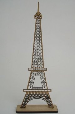 Torre Eiffel 30cm 2D Com Base