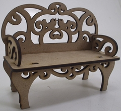 Banco Passaros 14cm Pintado