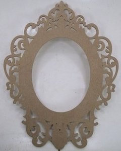 Moldura Oval Princesa 58x75cm