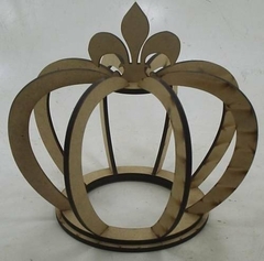 Coroa 3D Flor Liz 80cm Grande