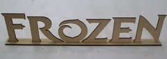 Letras Frozen 20cm Com Base