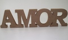 Palavra Ou Nome Diversos 15x50cm Grosso Mdf 18mm na internet