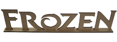 Palavra Frozen 58cm Na Base - comprar online