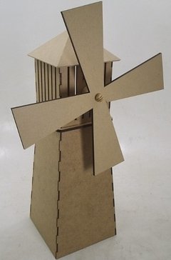 Luminaria Moinho Cata Vento Fazenda 70cm