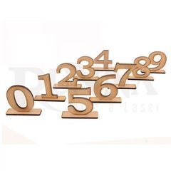 Letras Diversas 10cm Com Base - Atelier da Madeira