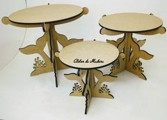 Suporte Bolo Calda Sereia Trio
