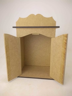 Oratorio Capela Porta Almofada para Santo 50cm - comprar online