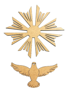 Divino Espirito Santo 80cm Nº 2 - Pintado - comprar online