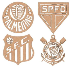 Escudos Times Diversos 05cm - comprar online