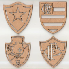 Escudos Times Diversos 05cm - comprar online