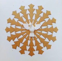 Divino Espirito Santo 40cm Nº6 com Resina